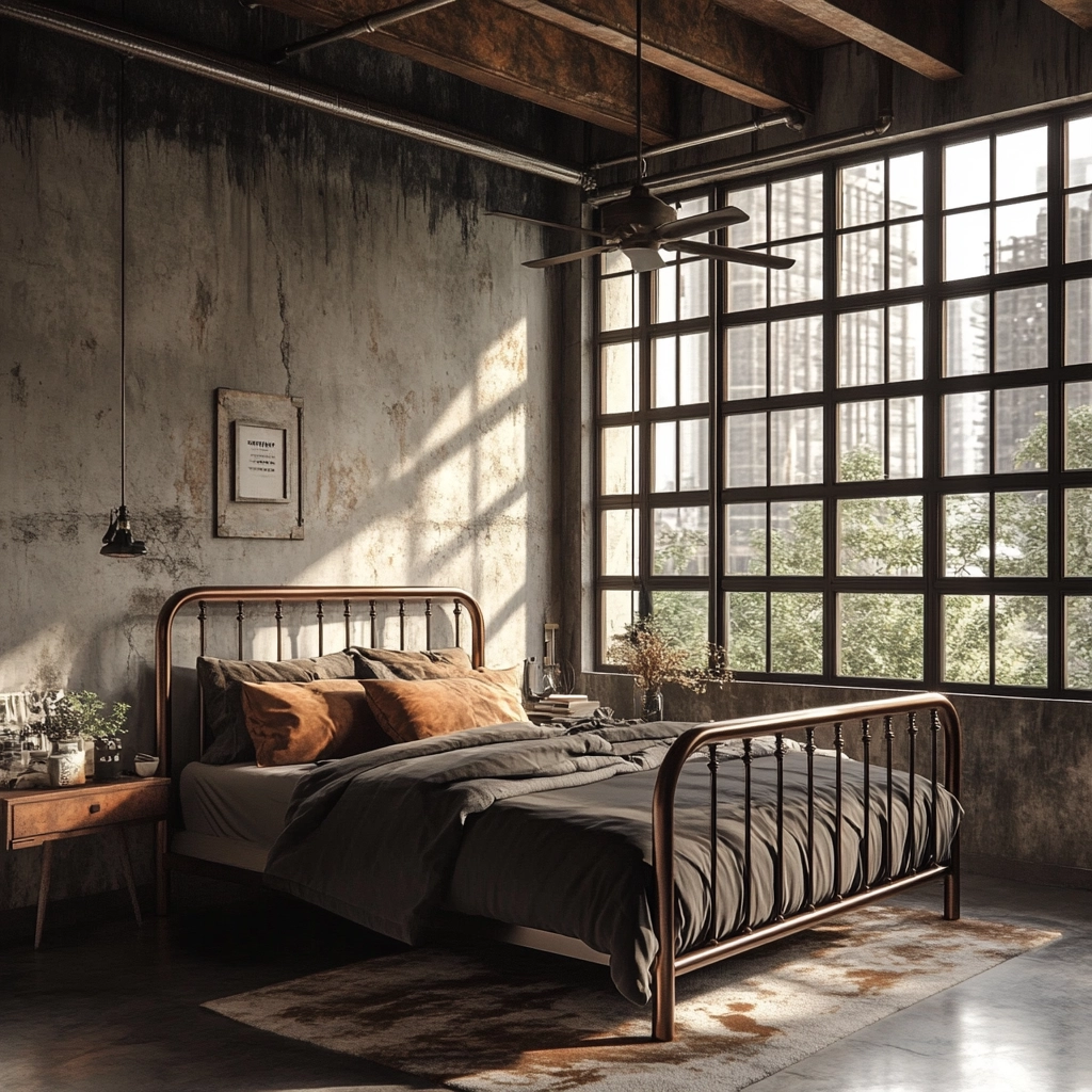 classy farmhouse bedroom 42