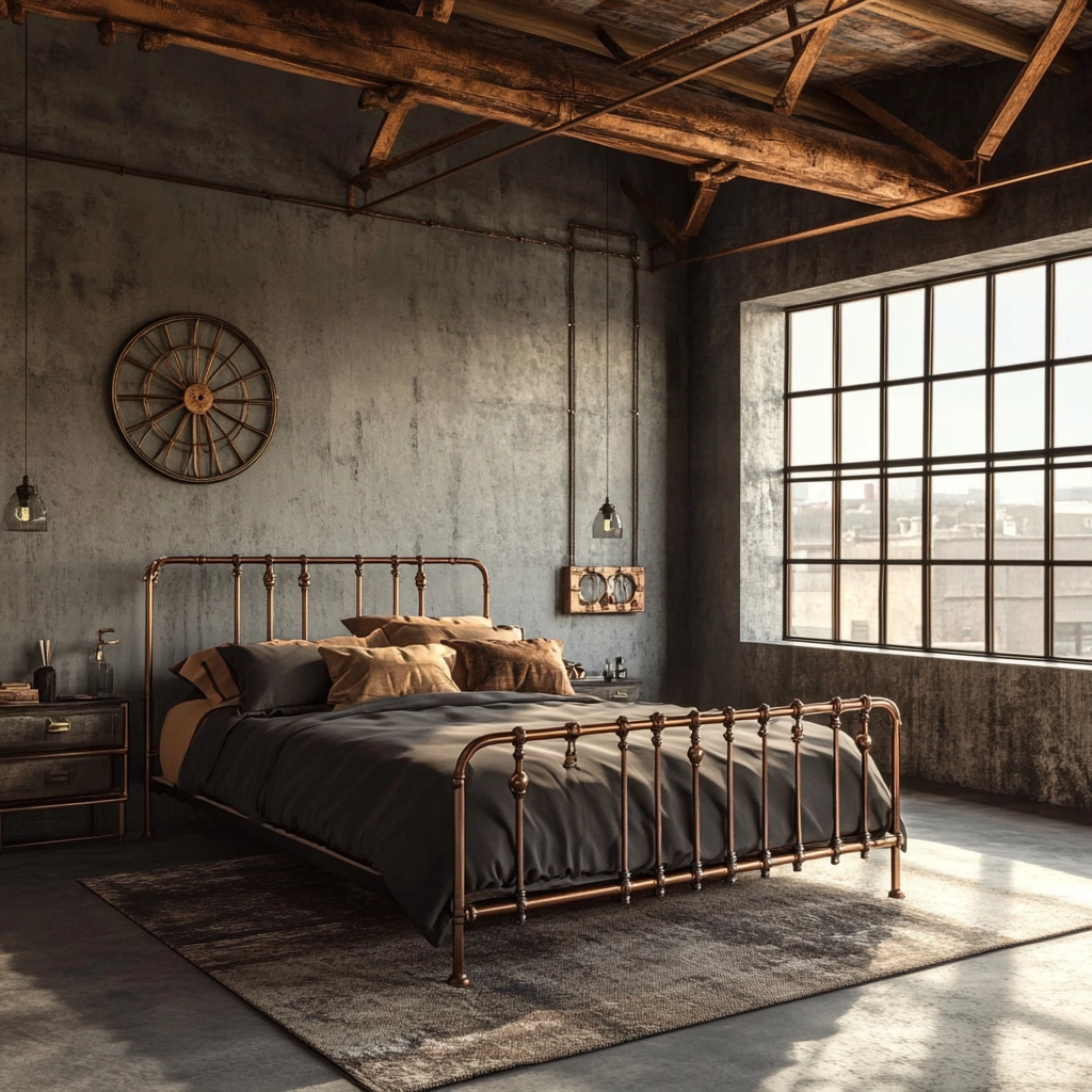classy farmhouse bedroom 43