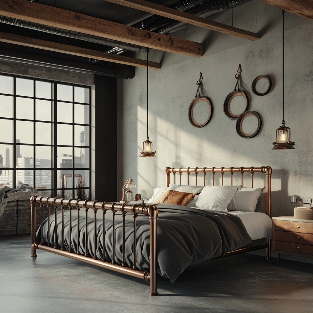 classy farmhouse bedroom 44