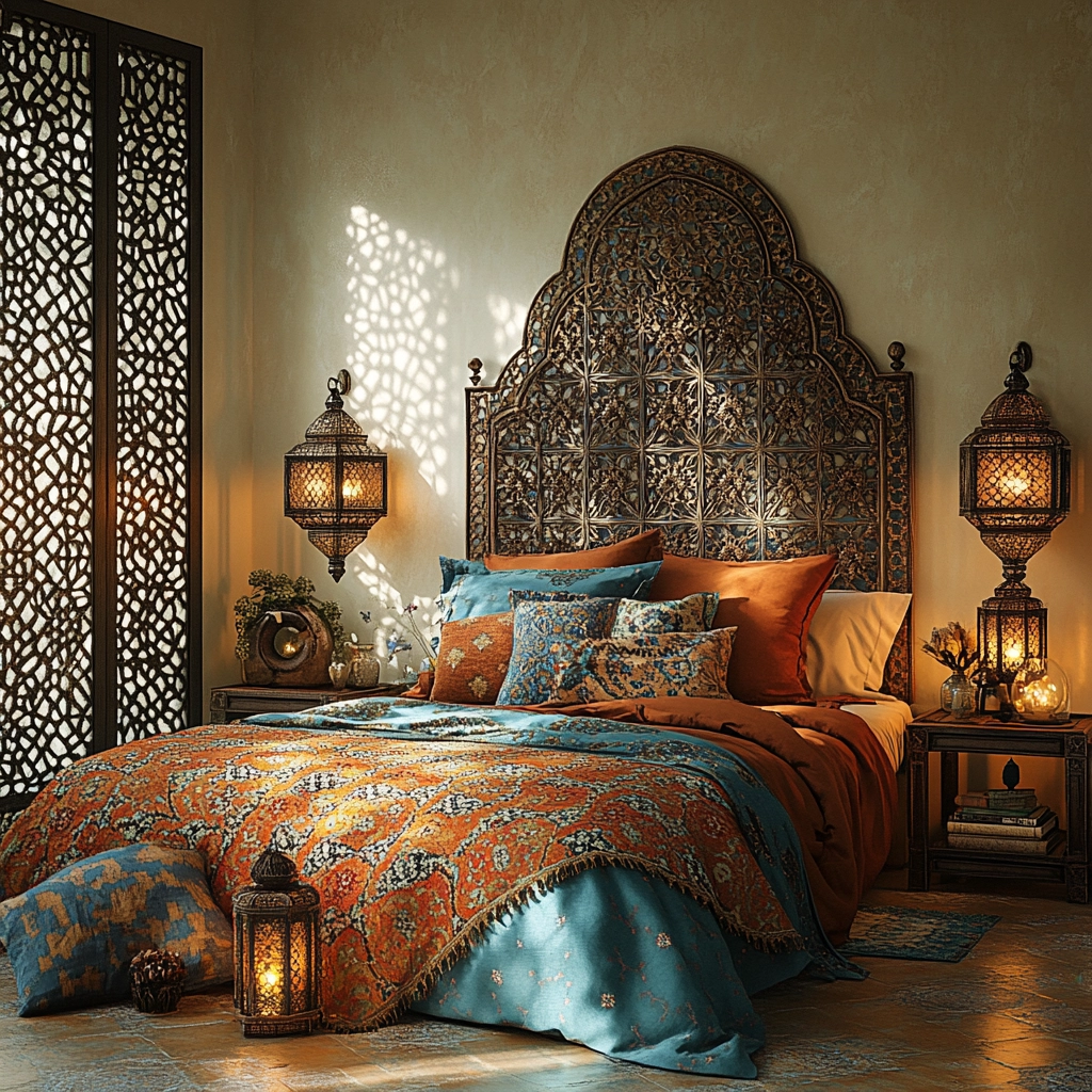 classy farmhouse bedroom 57