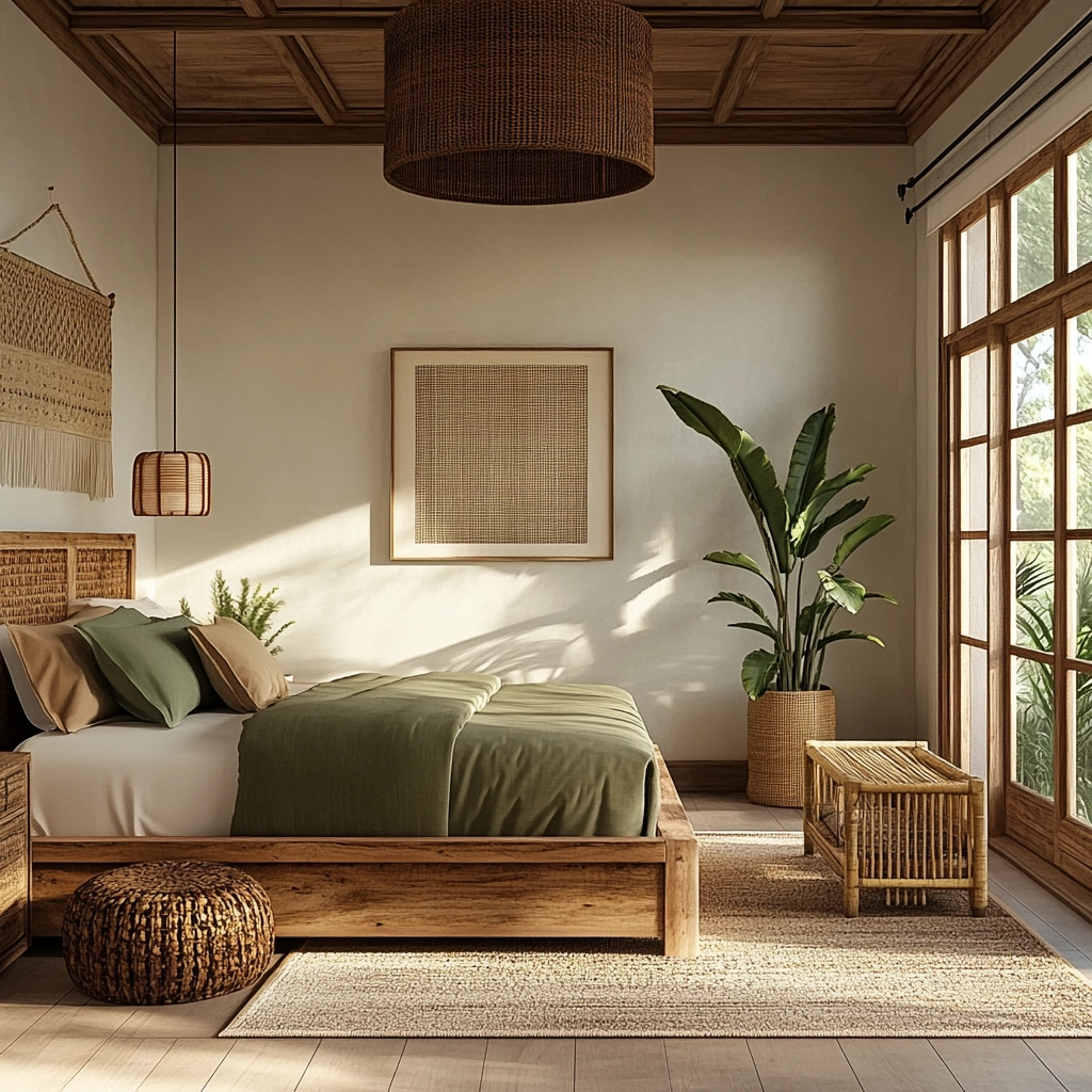 classy farmhouse bedroom 65