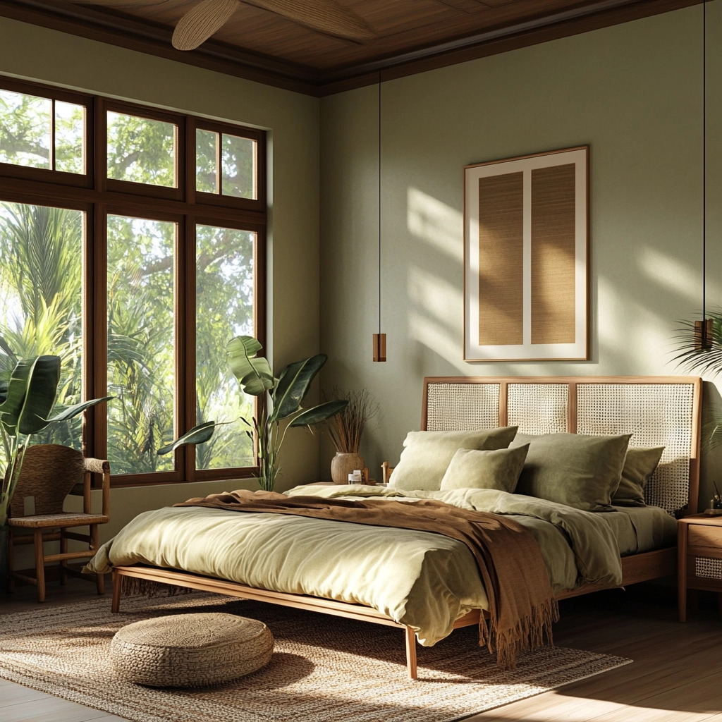 classy farmhouse bedroom 67