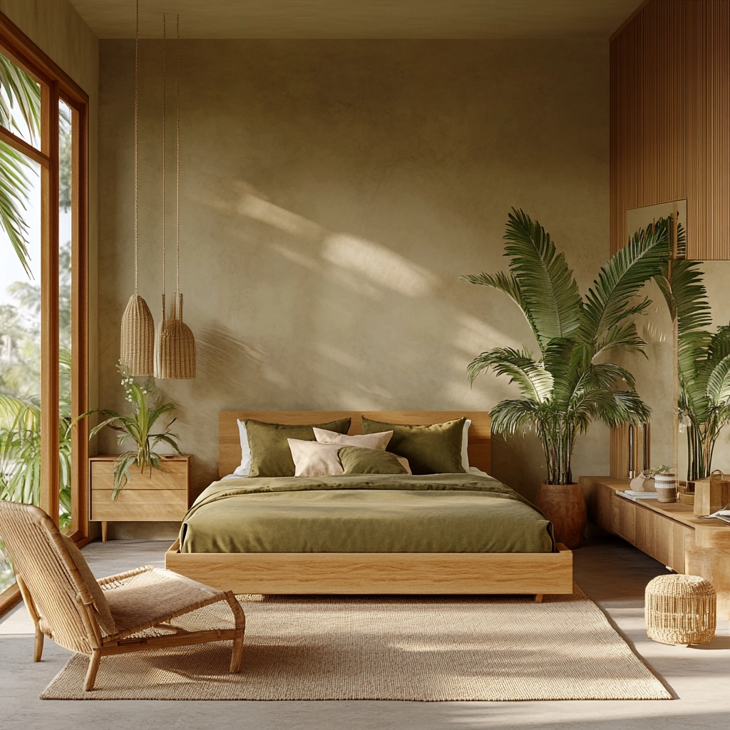 classy farmhouse bedroom 68
