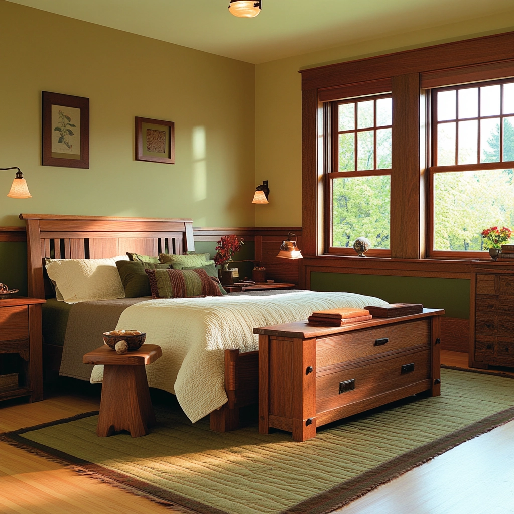 classy farmhouse bedroom 75
