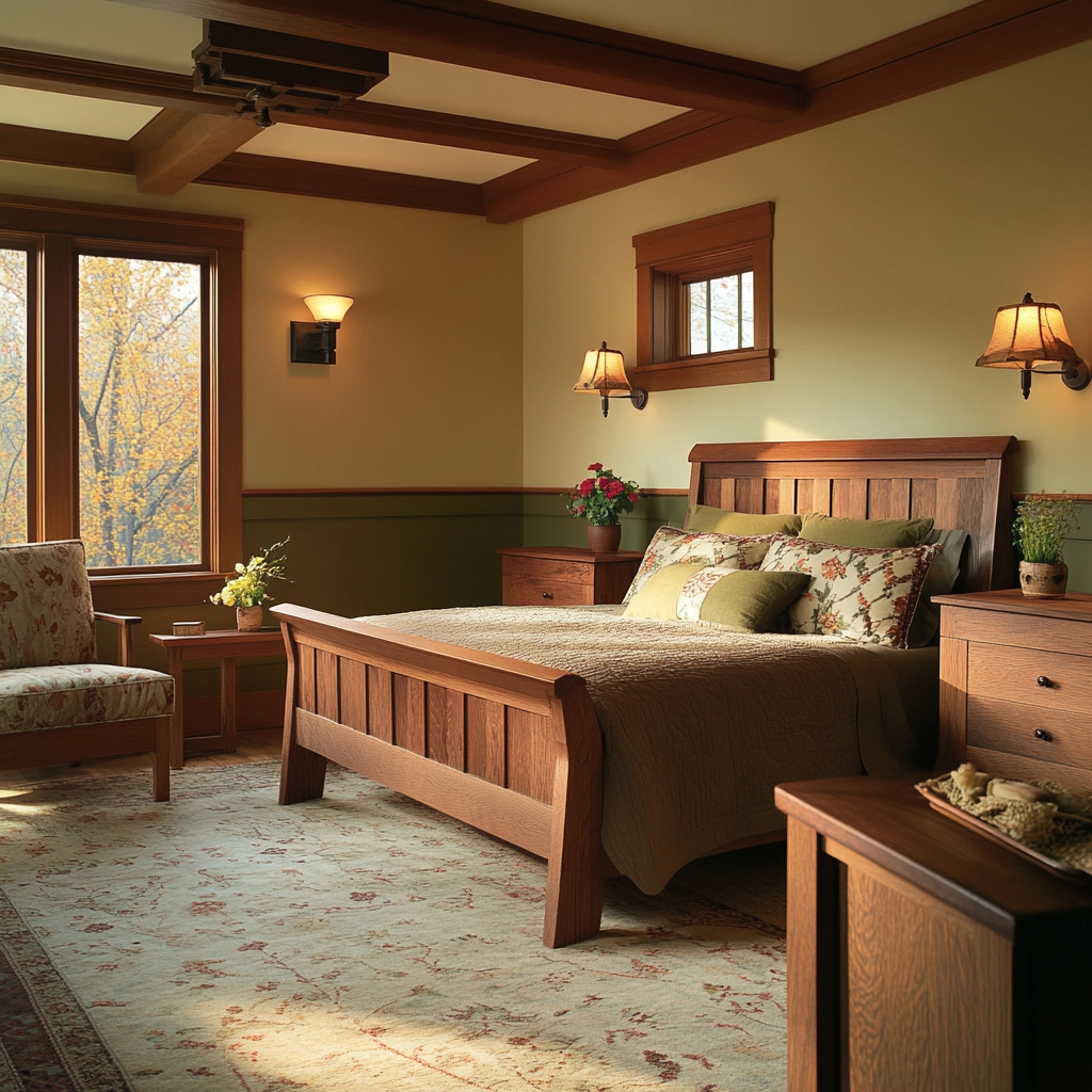 classy farmhouse bedroom 76