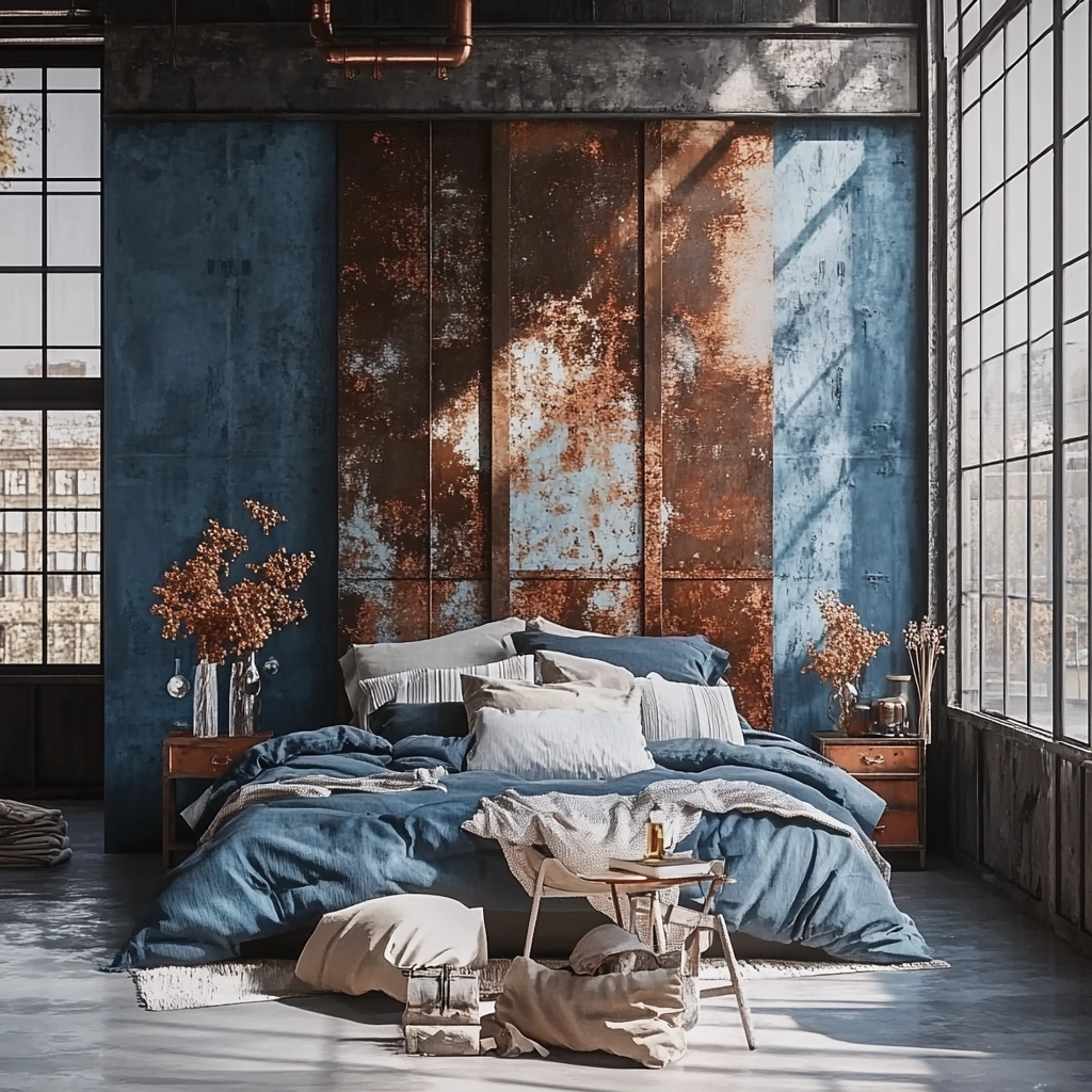 classy farmhouse bedroom 79