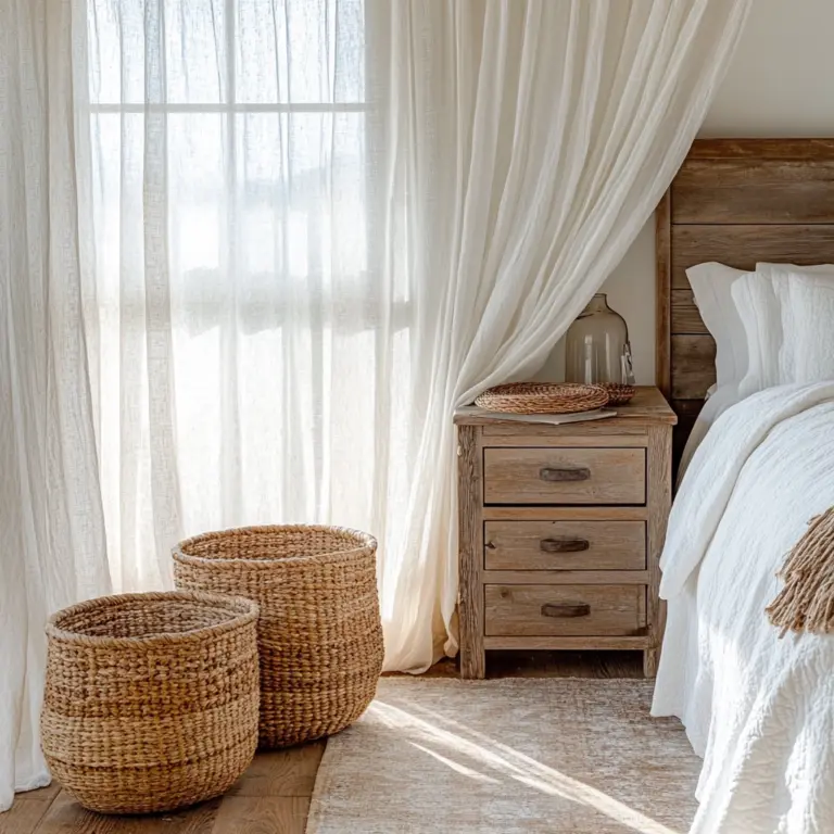 coastal farmhouse bedroom 1