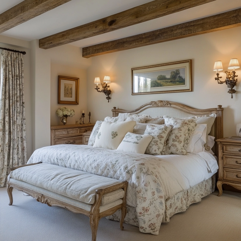 coastal farmhouse bedroom 40
