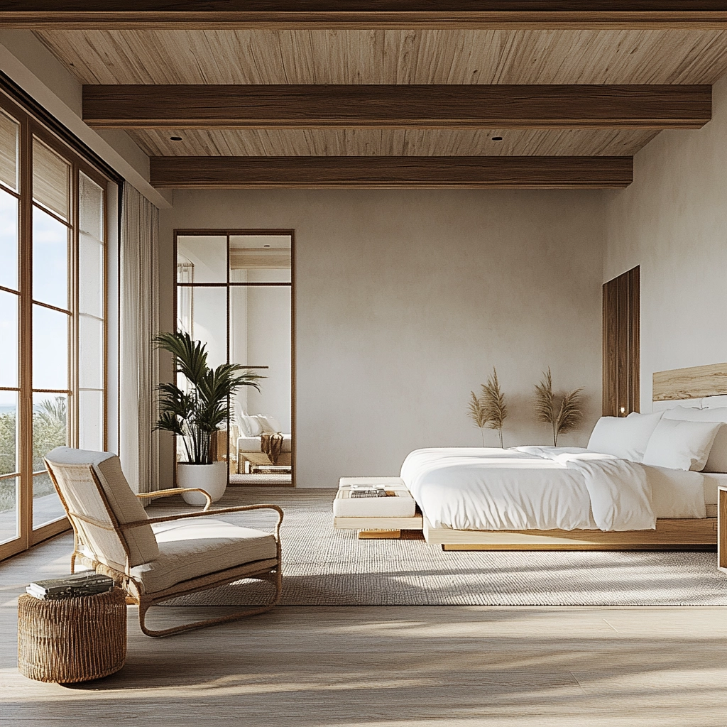 coastal farmhouse bedroom 56