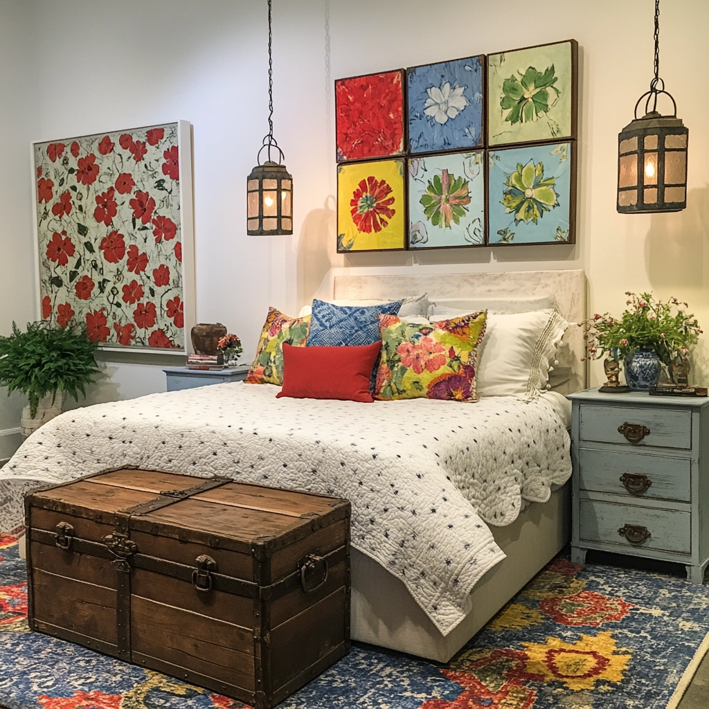 coastal farmhouse bedroom ideas 22