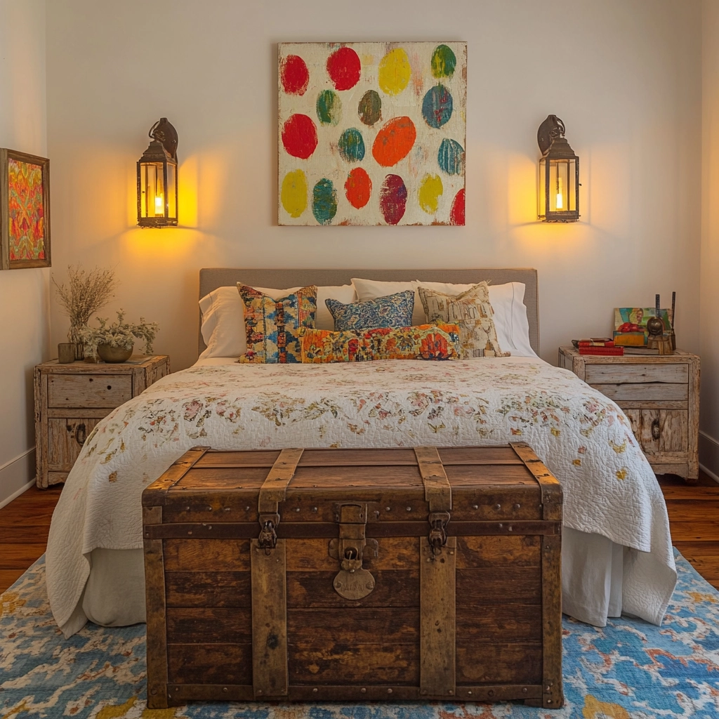 coastal farmhouse bedroom ideas 23