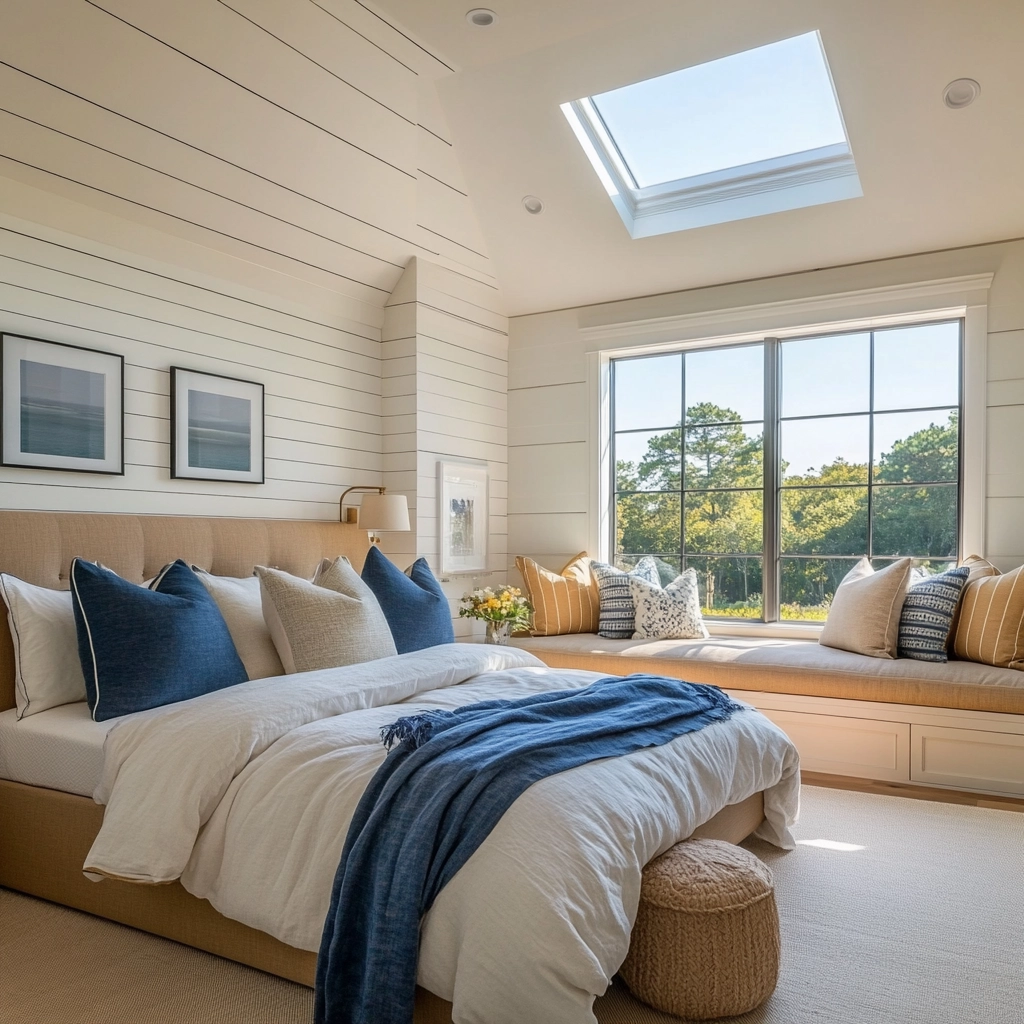 coastal farmhouse bedroom ideas 29