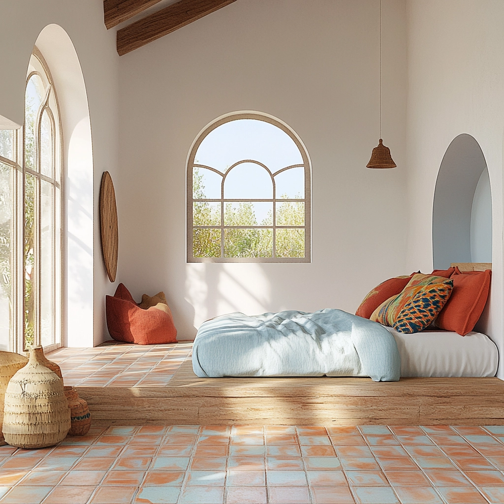 coastal farmhouse bedroom ideas 53
