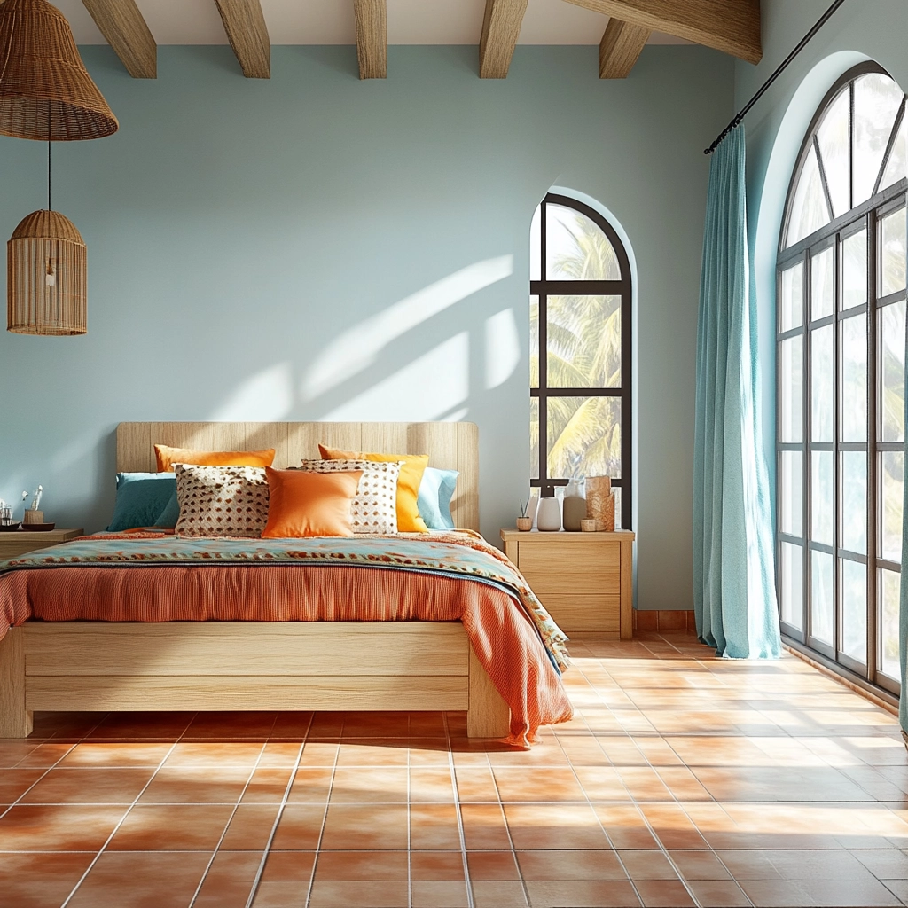 coastal farmhouse bedroom ideas 54