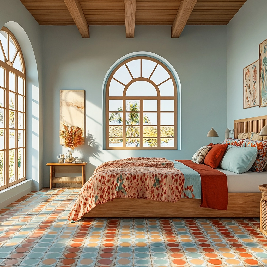coastal farmhouse bedroom ideas 55