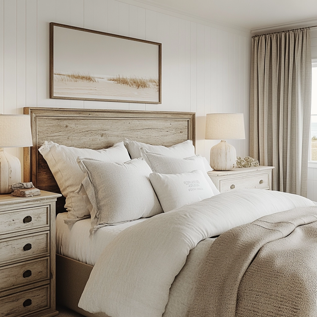 coastal farmhouse bedroom ideas 6