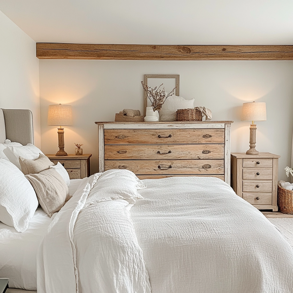 coastal farmhouse bedroom ideas 7