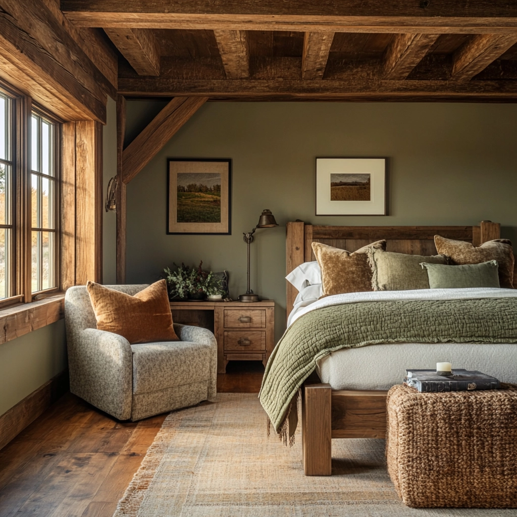 coastal farmhouse bedroom ideas 70
