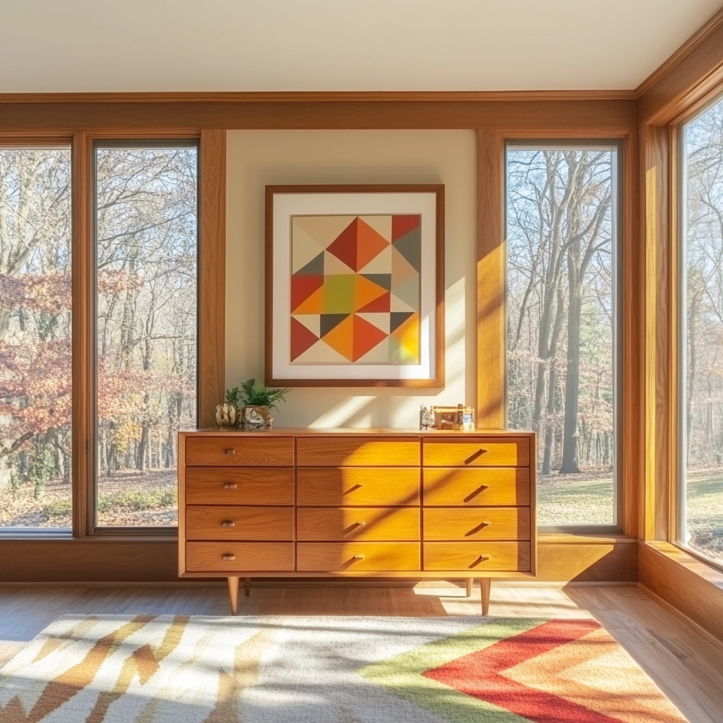 colorful farmhouse bedroom 13