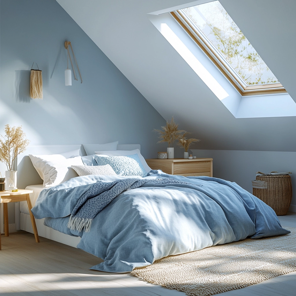 colorful farmhouse bedroom 18