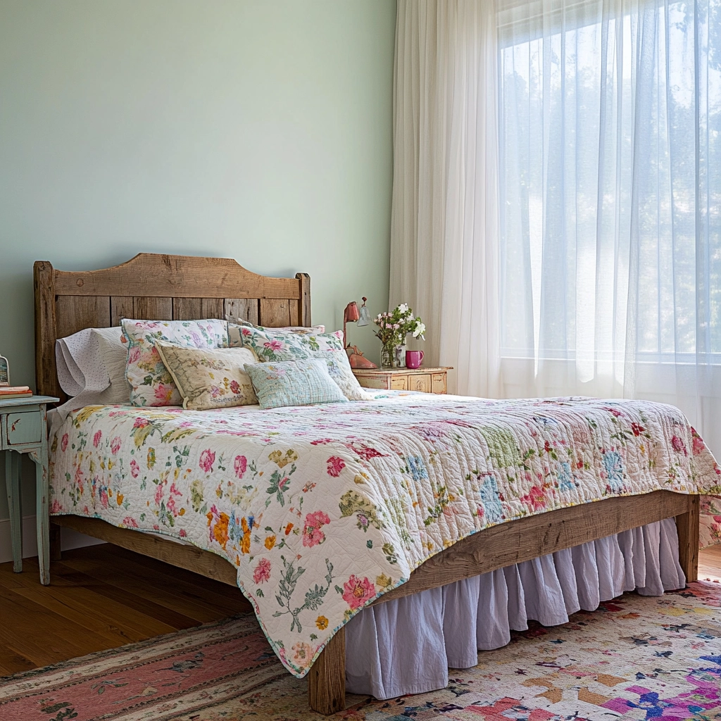 colorful farmhouse bedroom 2