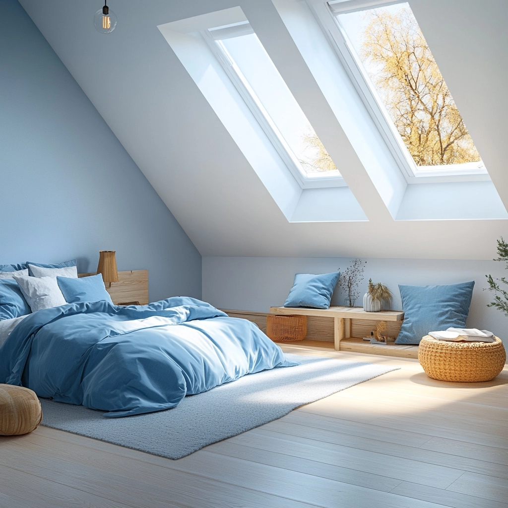 colorful farmhouse bedroom 20