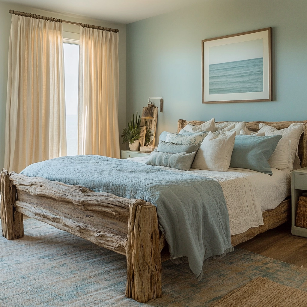 colorful farmhouse bedroom 29
