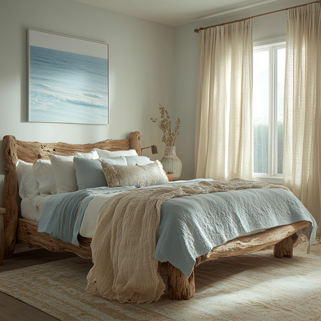 colorful farmhouse bedroom 31