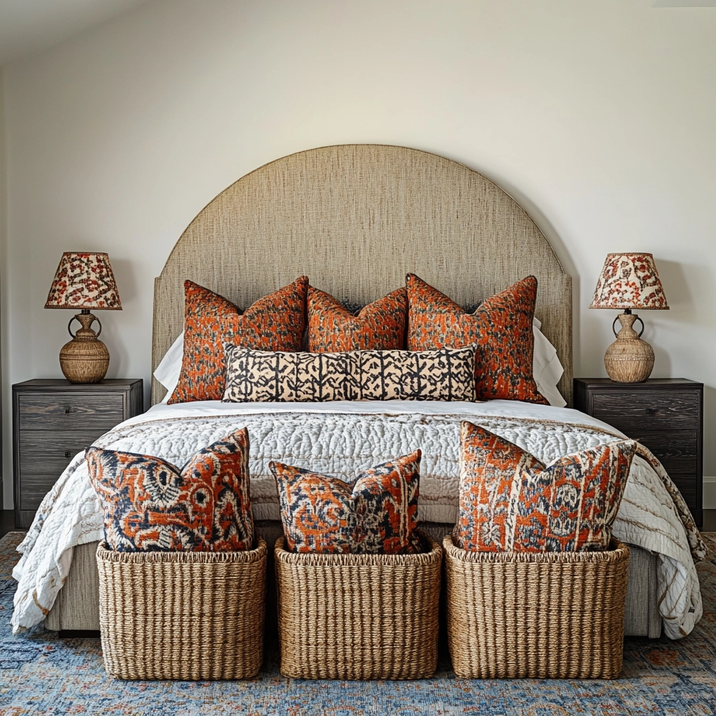 colorful farmhouse bedroom 5