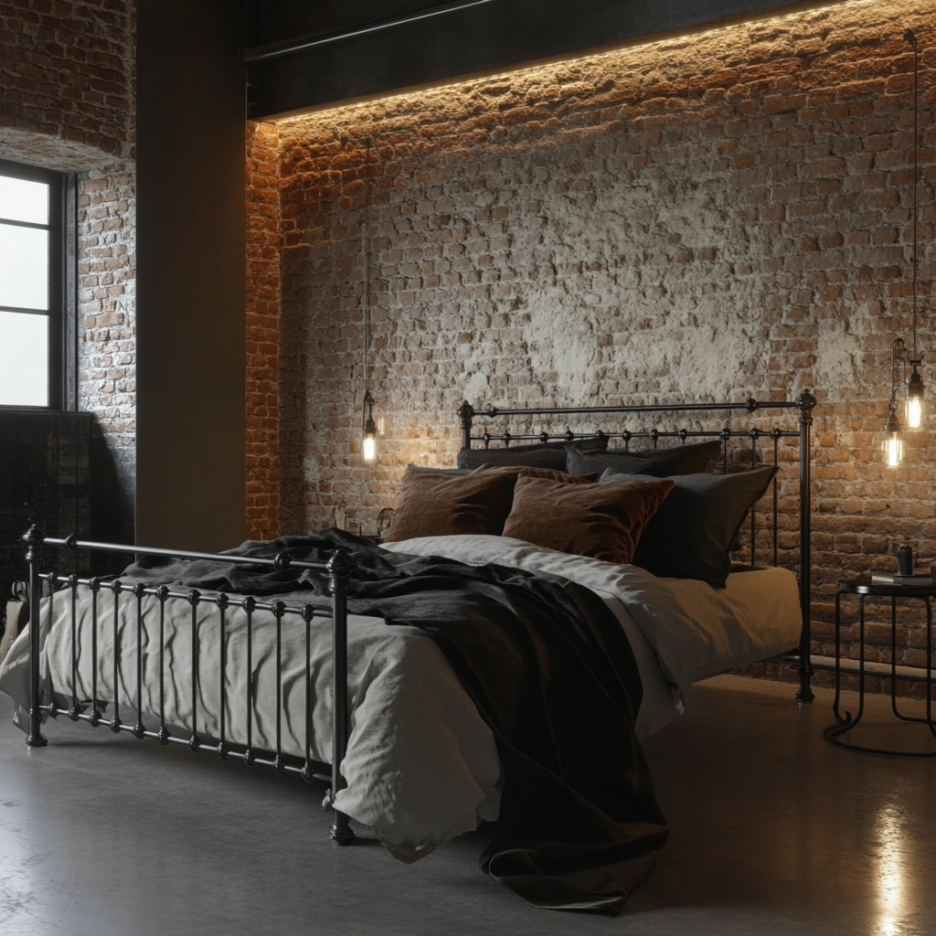 contemporary farmhouse bedroom 11