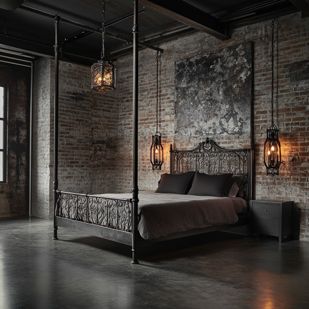 contemporary farmhouse bedroom 12