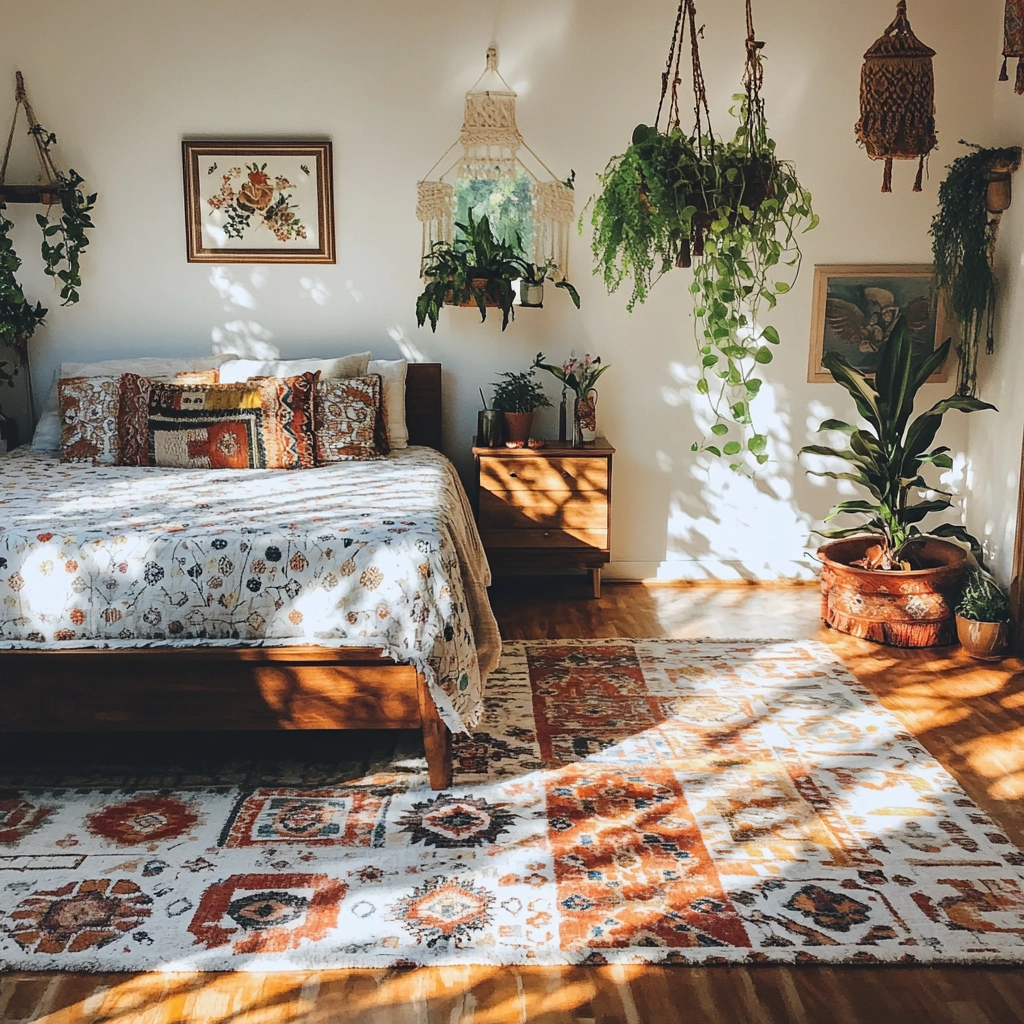 contemporary farmhouse bedroom 15