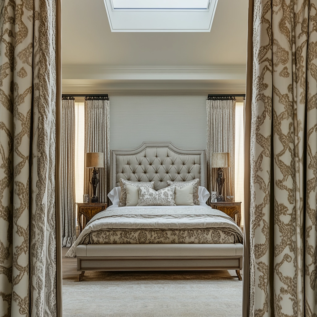 contemporary farmhouse bedroom 23