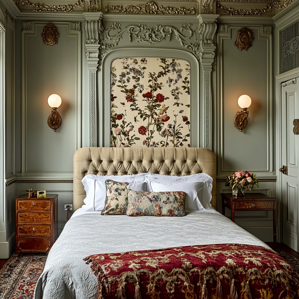 contemporary farmhouse bedroom 26