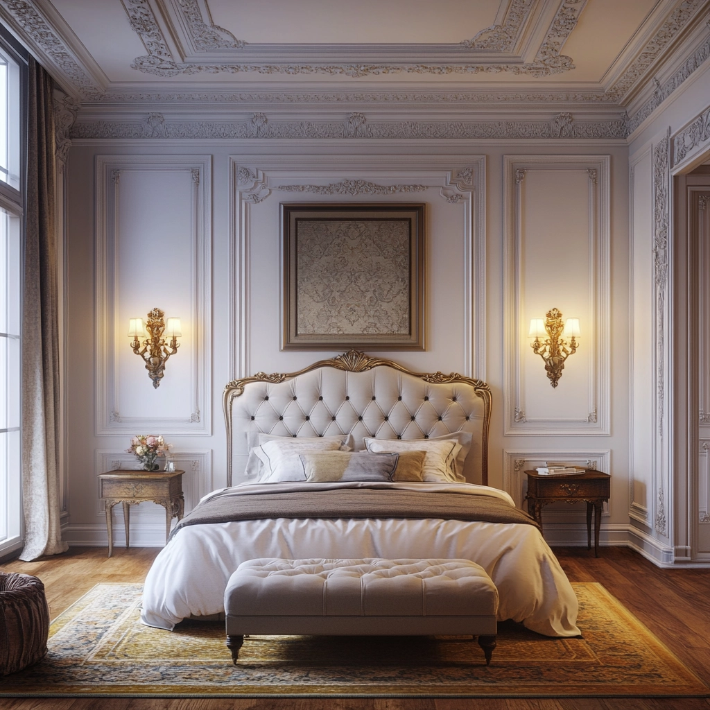 contemporary farmhouse bedroom 28