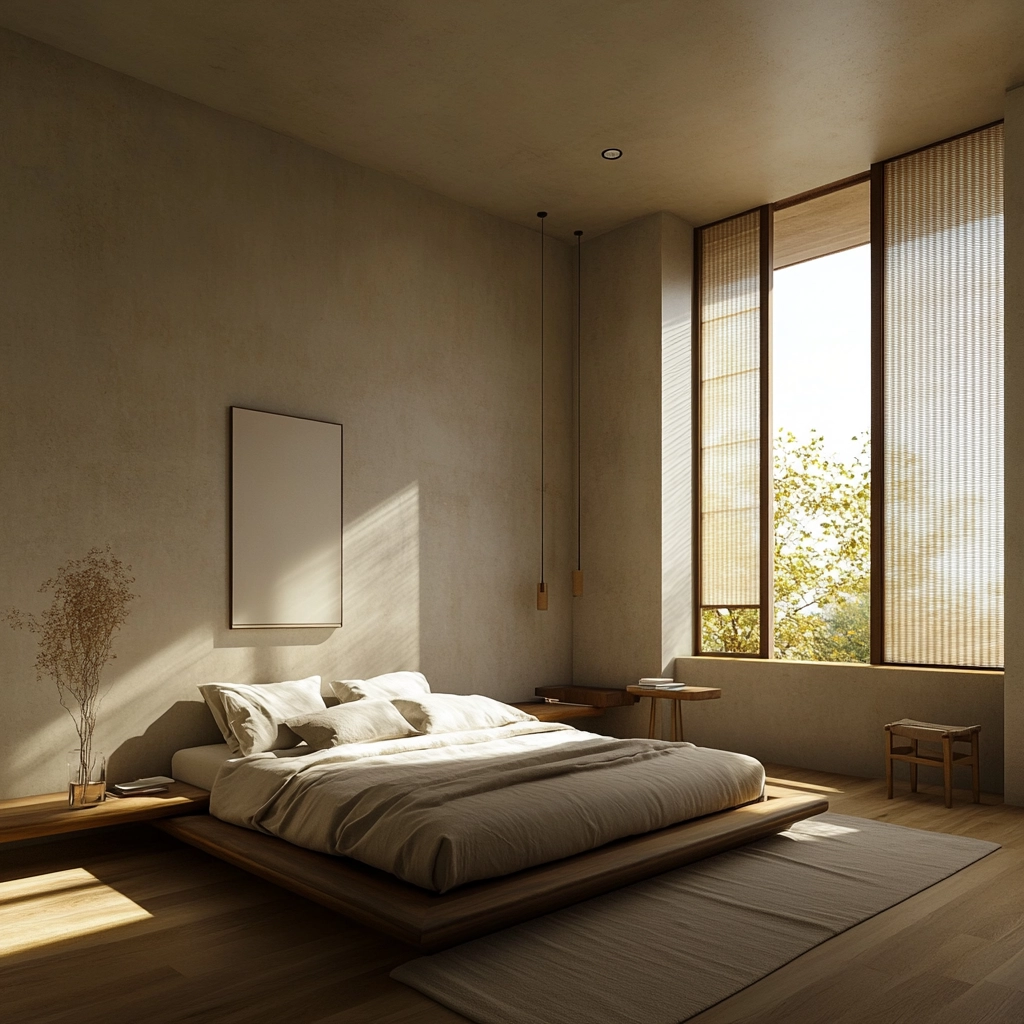 contemporary farmhouse bedroom 32