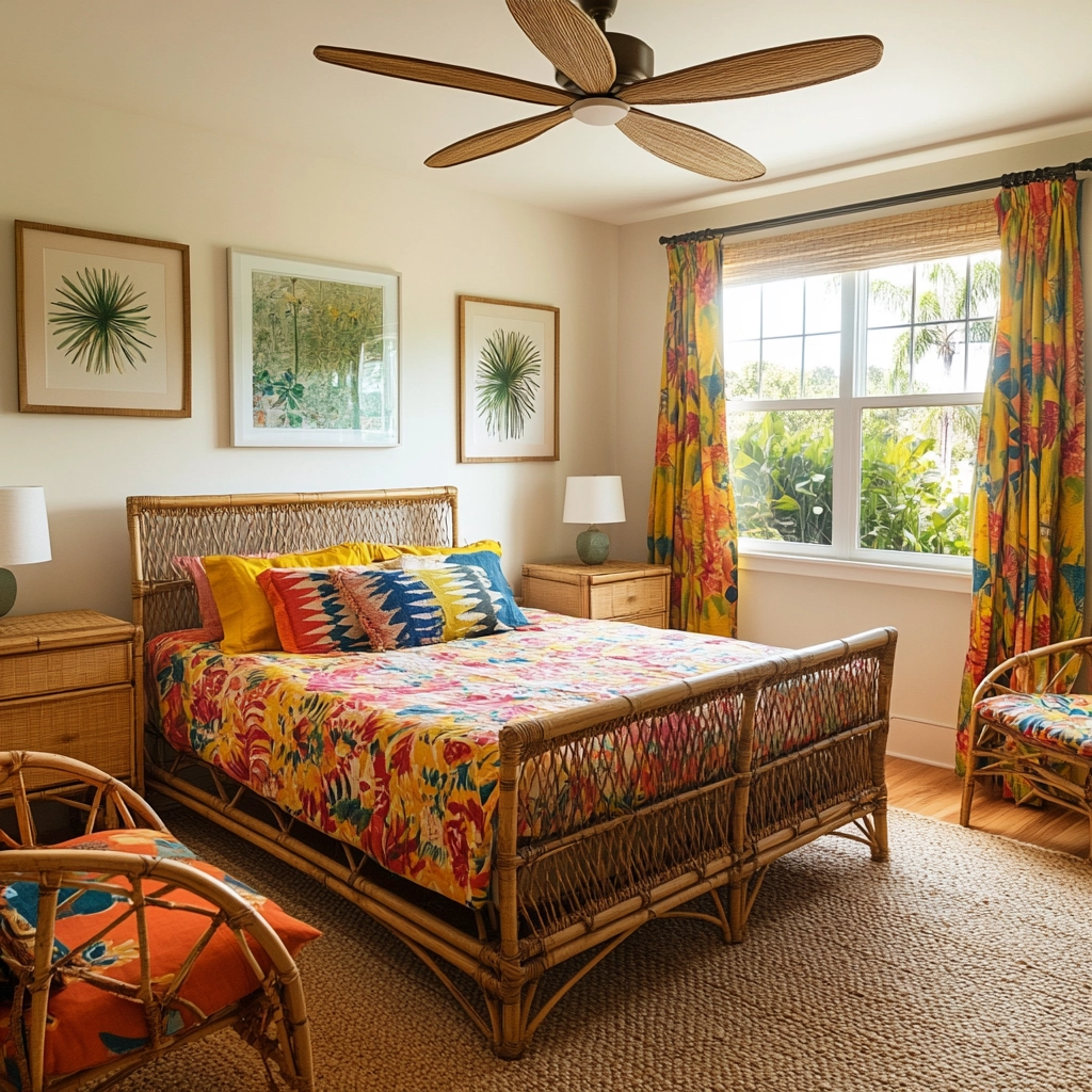contemporary farmhouse bedroom 35