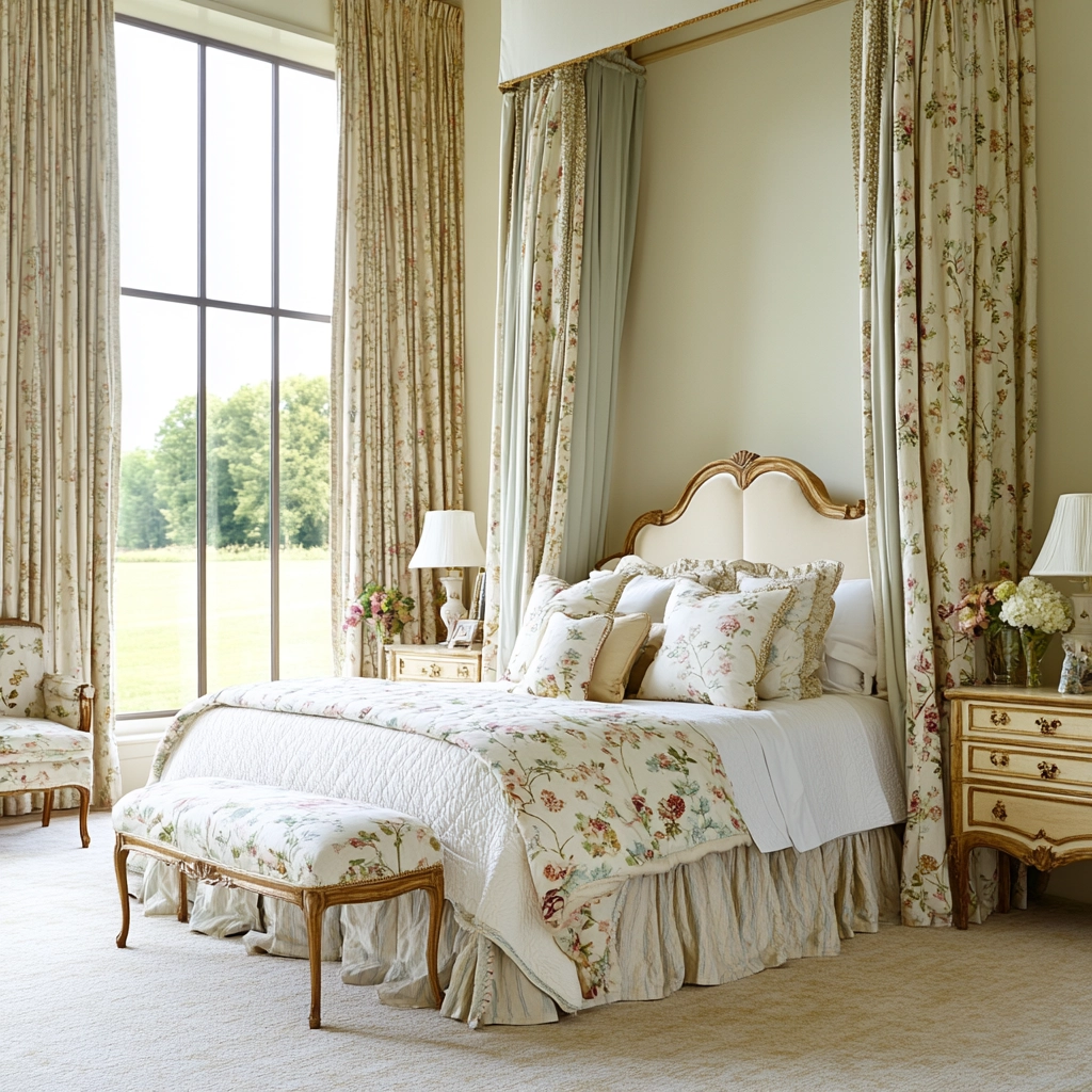 contemporary farmhouse bedroom 37