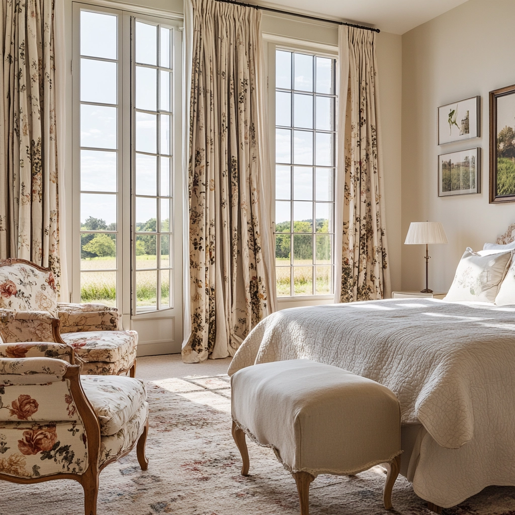 contemporary farmhouse bedroom 38