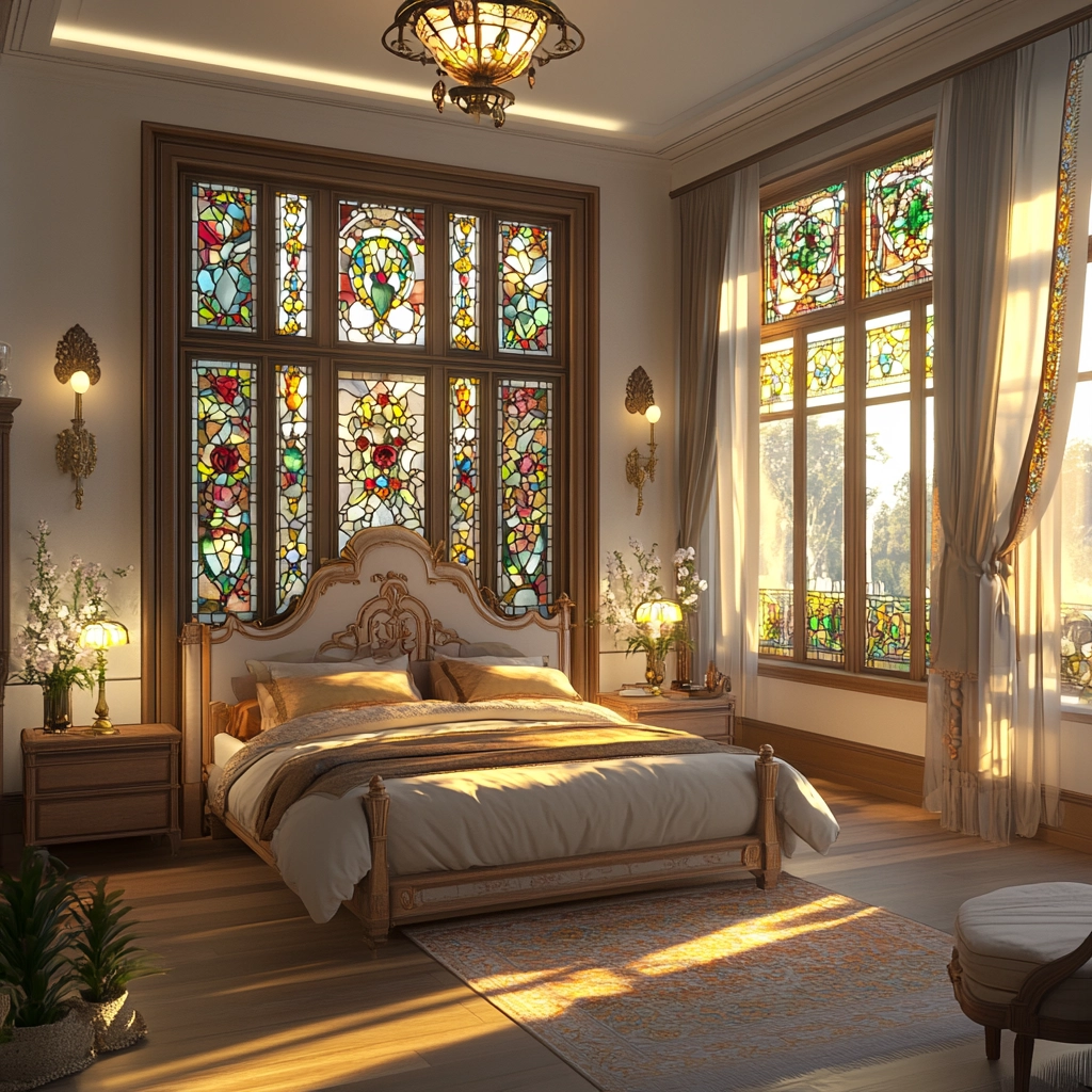 contemporary farmhouse bedroom 70