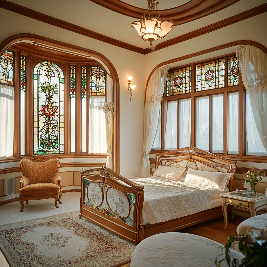 contemporary farmhouse bedroom 71