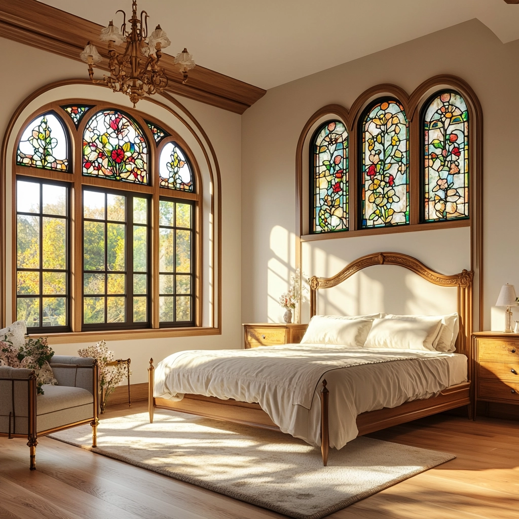 contemporary farmhouse bedroom 72