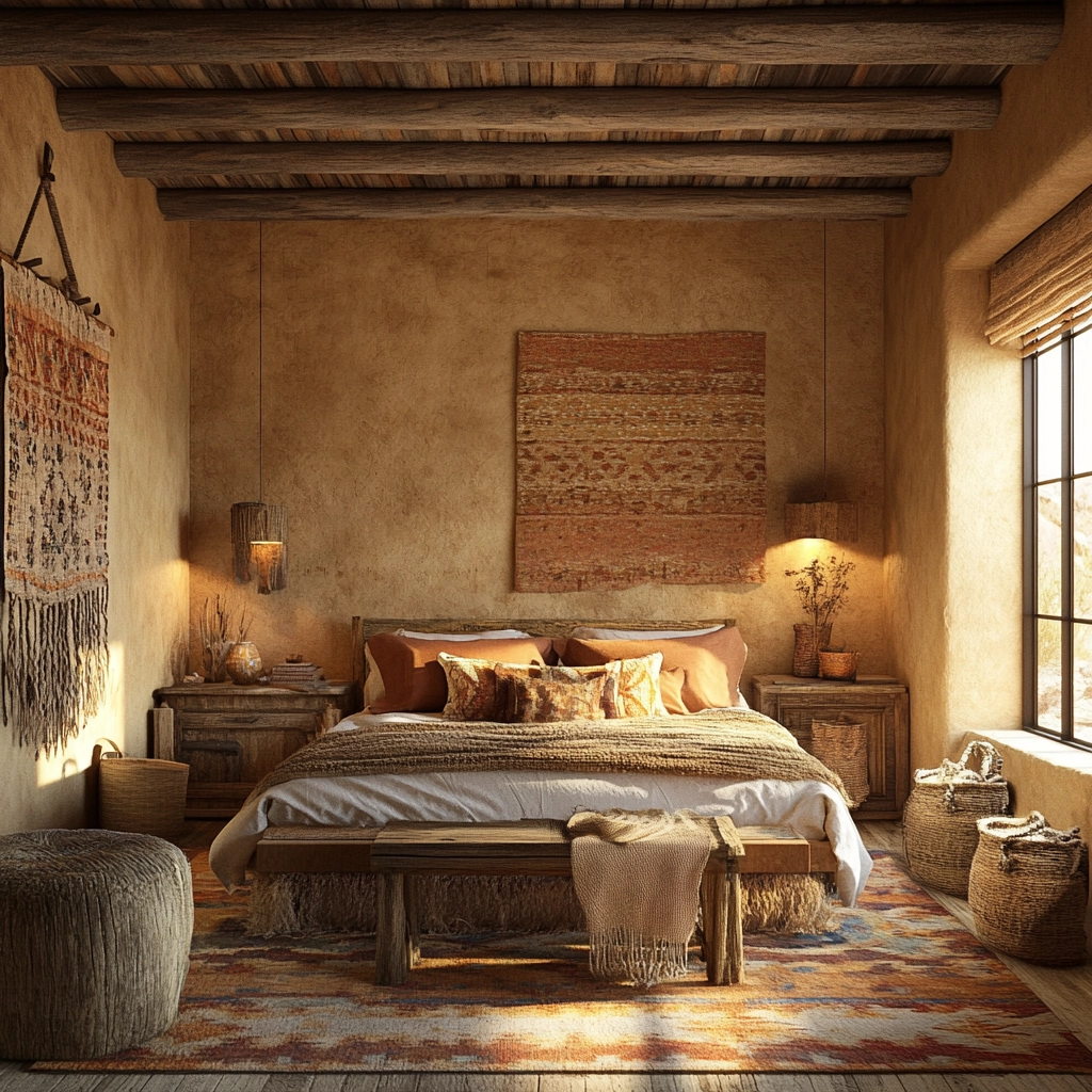 contemporary farmhouse bedroom 76