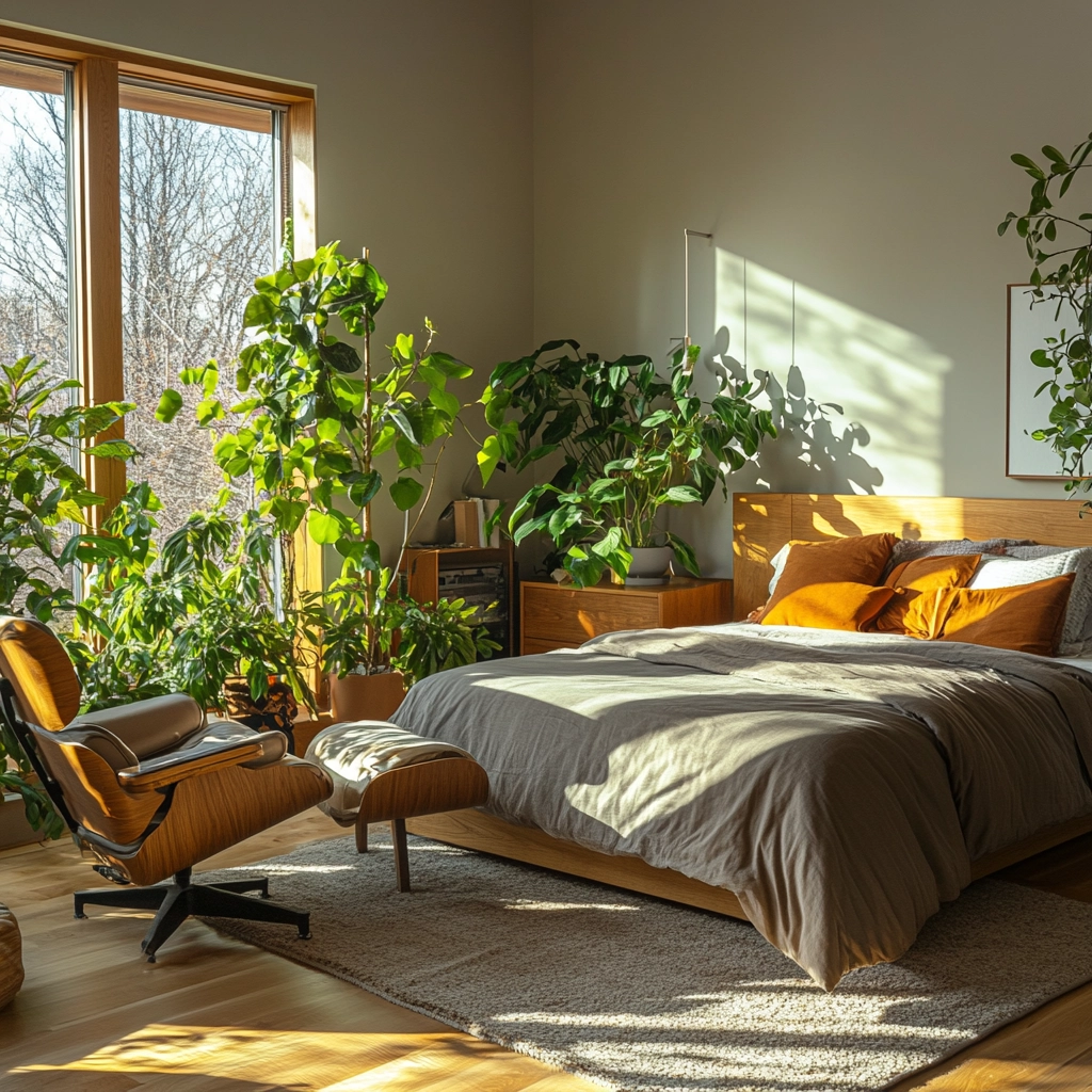 contemporary farmhouse bedroom 78