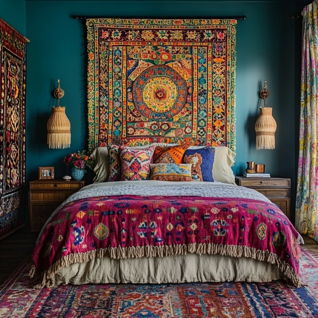 cosy farmhouse bedroom 15