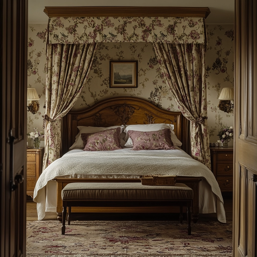 cosy farmhouse bedroom 17