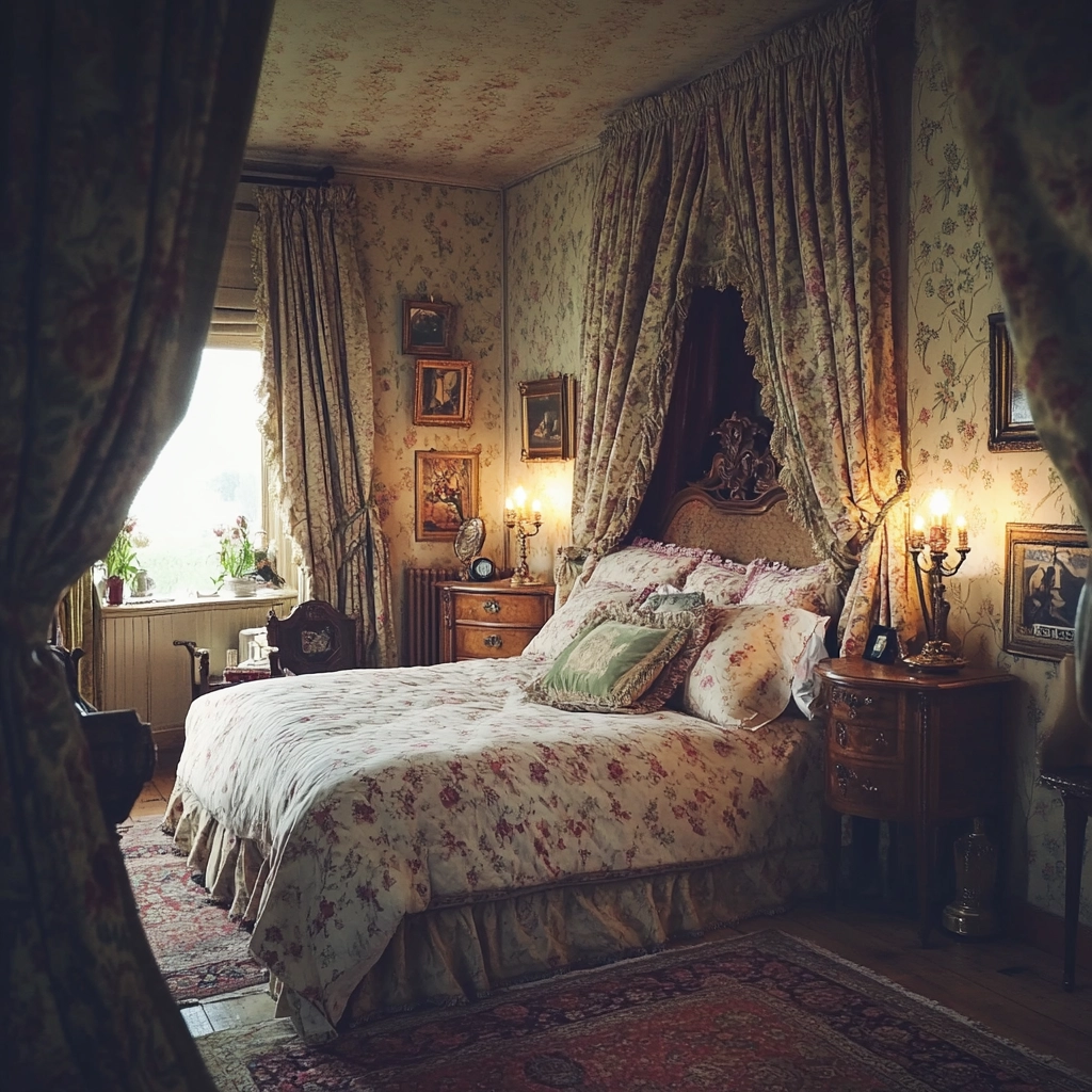 cosy farmhouse bedroom 19