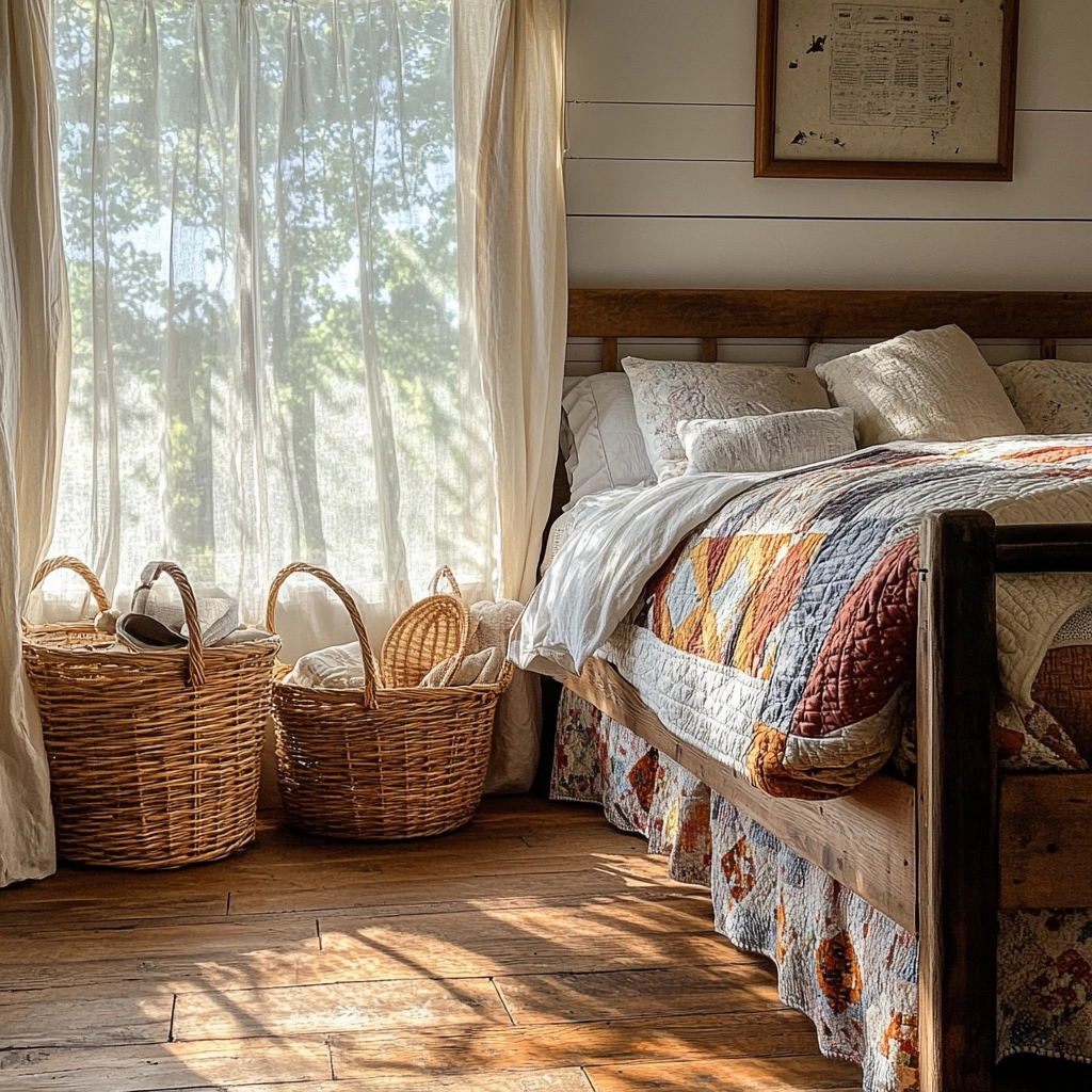 cosy farmhouse bedroom 2