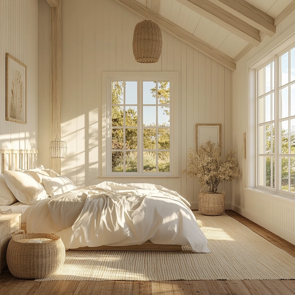 cosy farmhouse bedroom 26