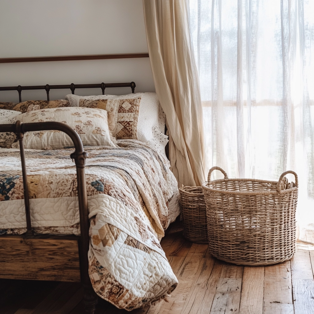 cosy farmhouse bedroom 3